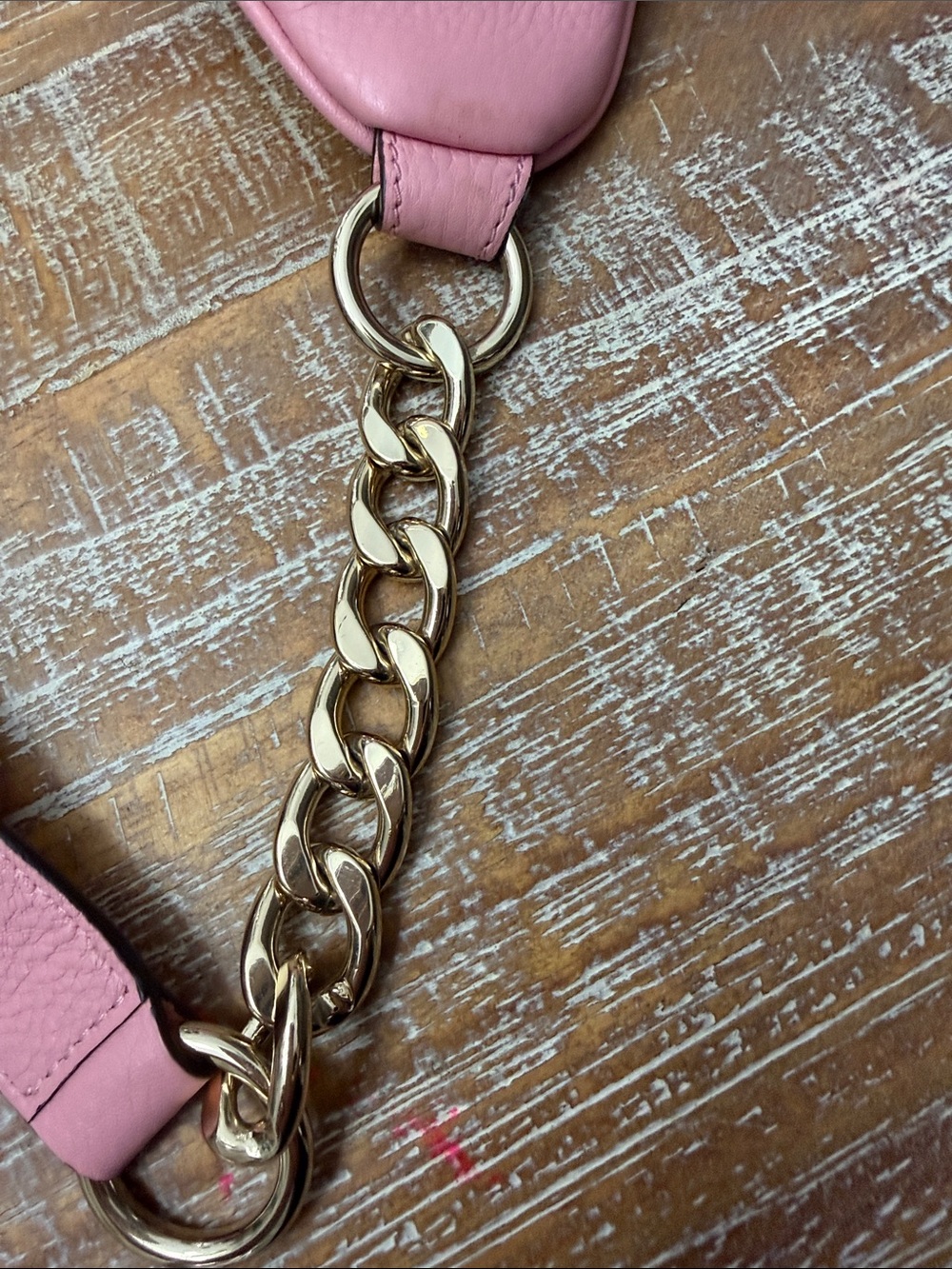 Michael Kors Mott Brandy Bubble Gum Pink Pebble Leather Belt Bag, Shoulder Bag - Picture 10 of 12